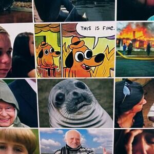 What Do You Meme Jigsaw Puzzle Fun Summer Activity Family Game 500 PC Characters